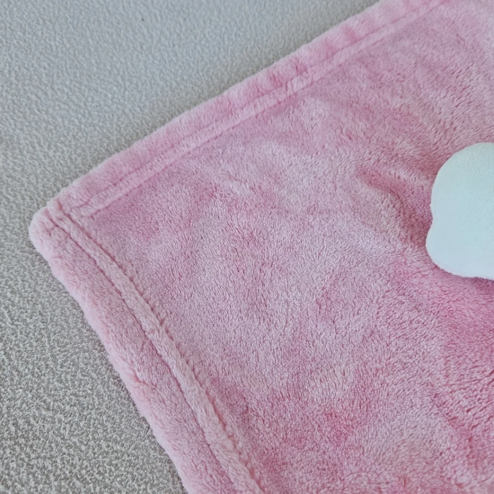 Blankets and Beyond Cloud Security Blanket Lovey Pink Plush Soft Toy Baby 13